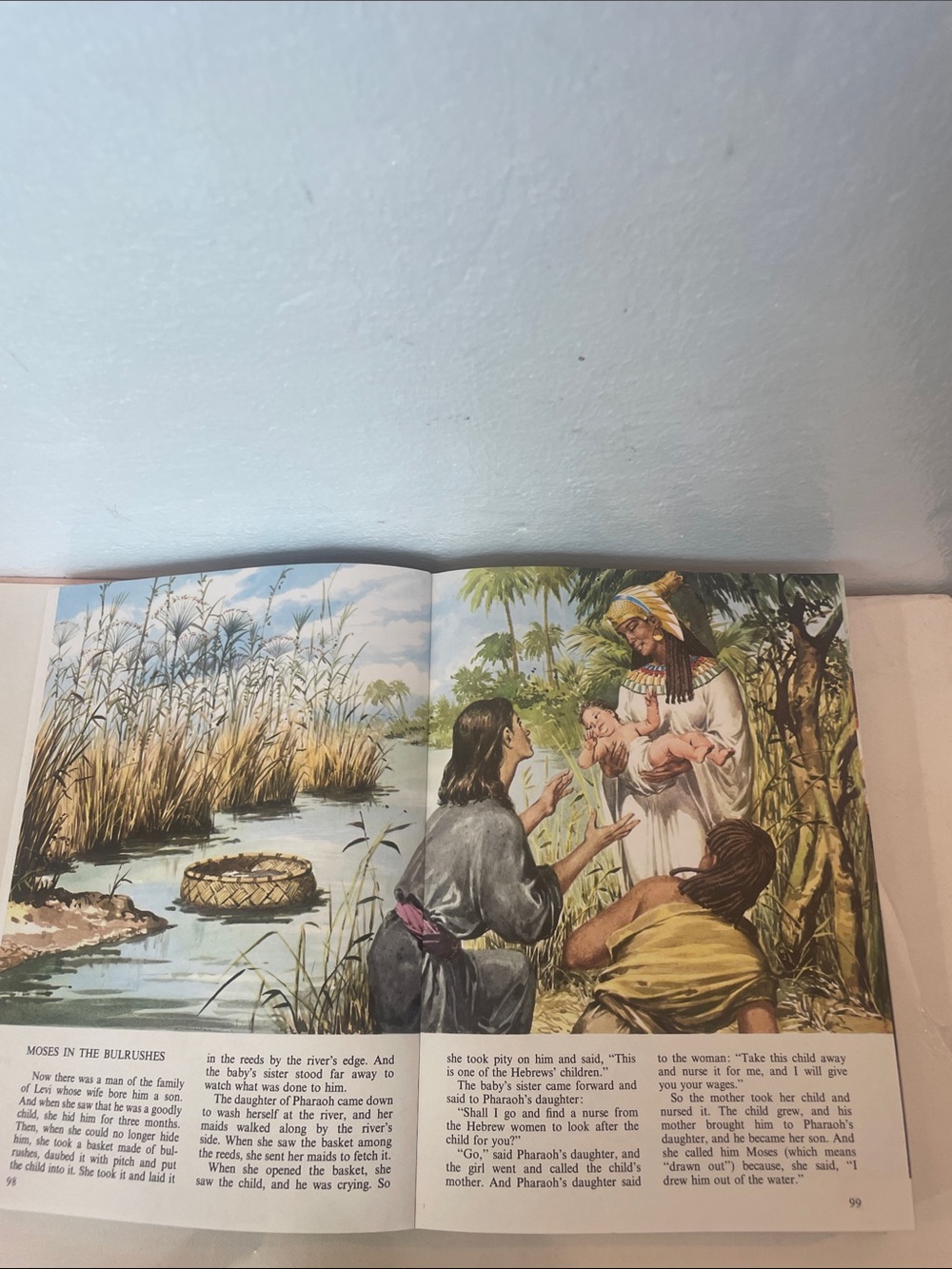 The Golden Children's Bible Illustrated Hardcover vintage 90’s book - Picture 9 of 16